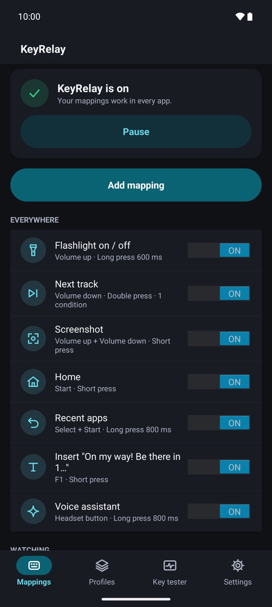 KeyRelay dark
