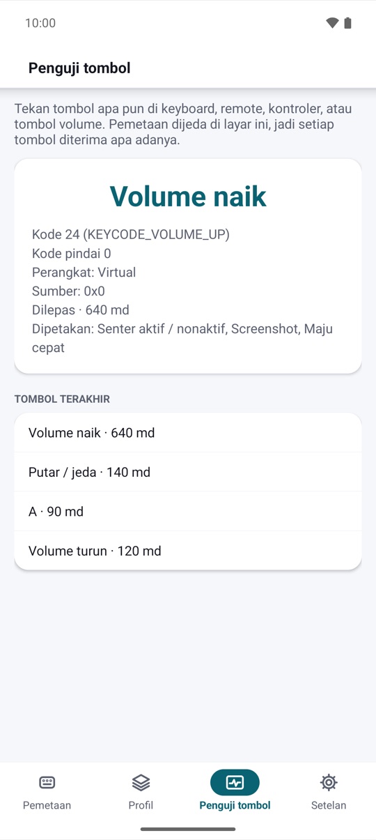 yang dikirim Android.