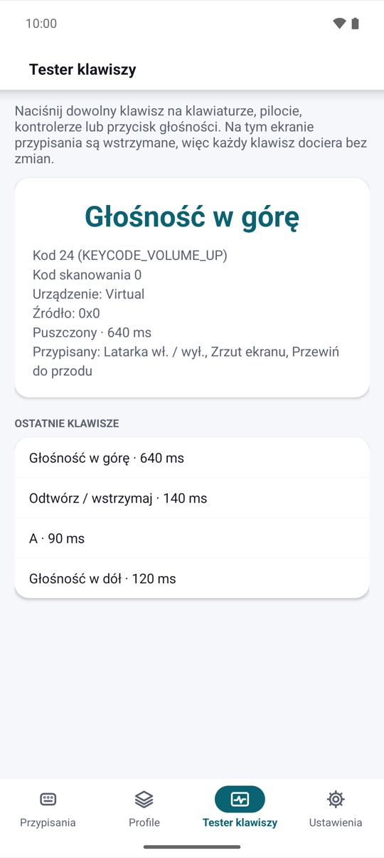 który wysyła Android.