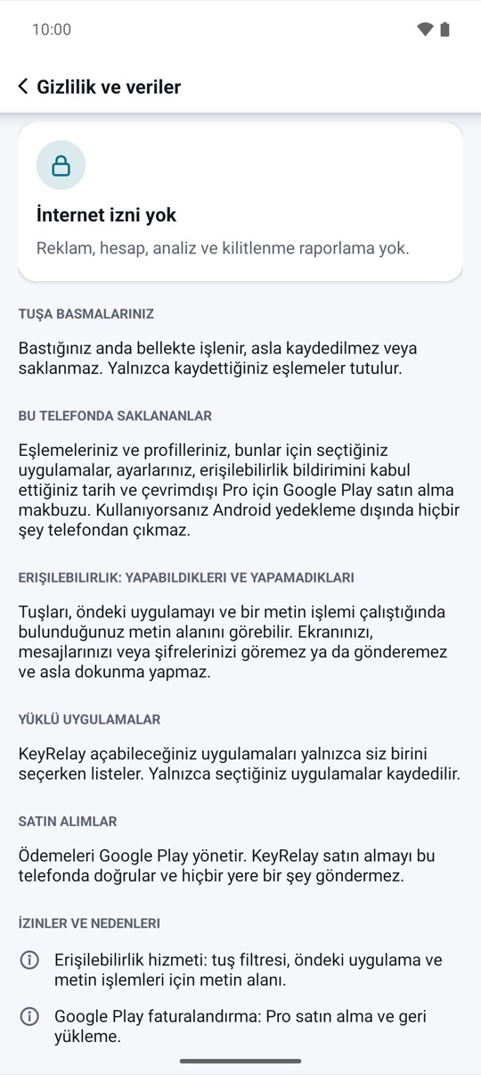 telefonunuzda kalır.